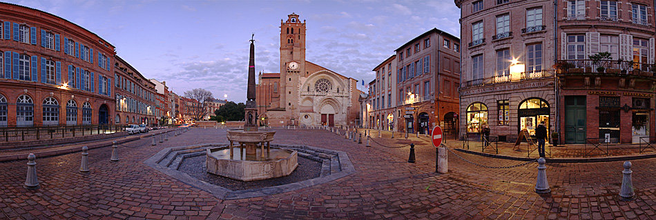  Quartiers centre Toulouse.